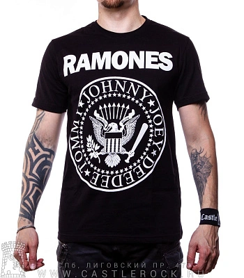 футболка ramones (лого большое)