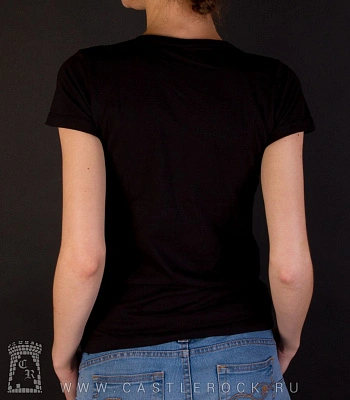 женская футболка depeche mode (роза)