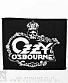 нашивка ozzy osbourne (лого белое)