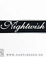 нашивка nightwish (надпись белая)