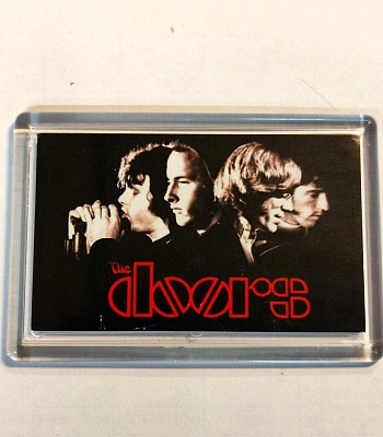 магнит прямоугольный doors (группа, лого)