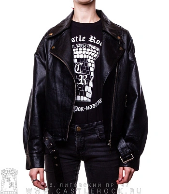 косуха женская к/з оверсайз а2078