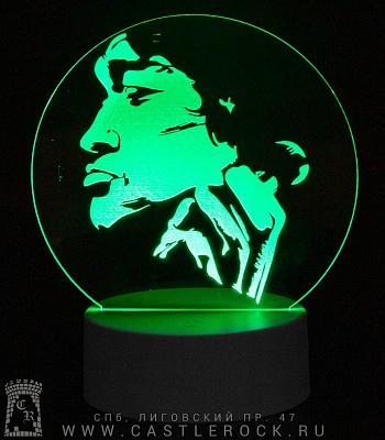 светильник кино в. цой