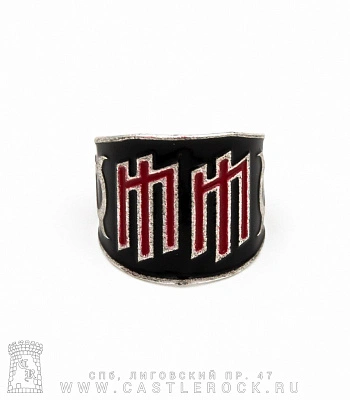 кольцо marilyn manson (безразмерное)