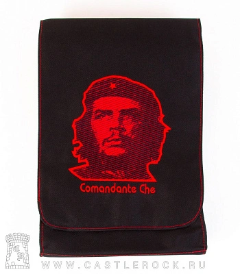 сумка с вышивкой че гевара che guevara (черная)