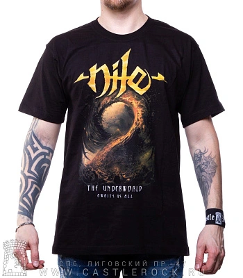 футболка nile "the underworld awaits us all"