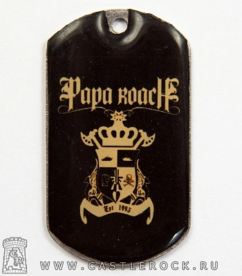 жетон цветной papa roach