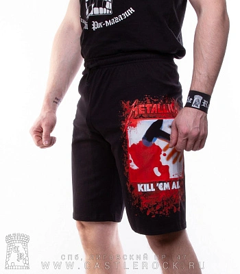 шорты metallica "kill 'em all"