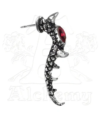 серьга alchemy gothic (алхимия готик) e241 ketu