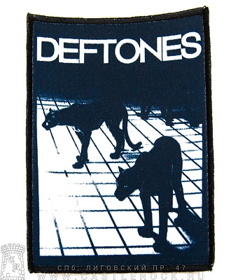 нашивка deftones (пантеры)