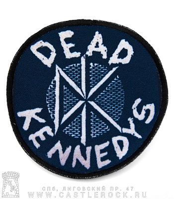 нашивка dead kennedys (лого, круглая)