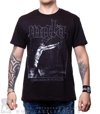 футболка mgla "exercises in futility"