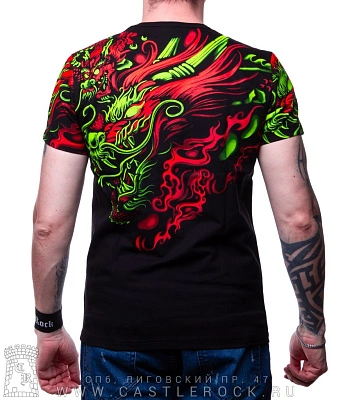 футболка дракон (полноформат, светится)