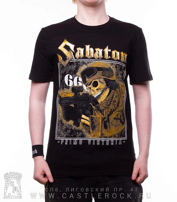 футболка sabaton "primo victoria"