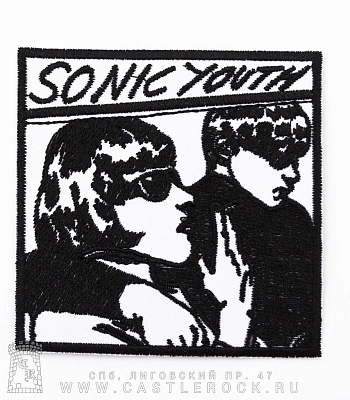 нашивка термо sonic youth "goo" (вышивка)