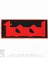нашивка tool (жирная надпись красная)
