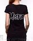 женская футболка misfits (лого потертое)