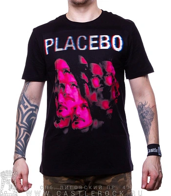 футболка placebo "never let me go"