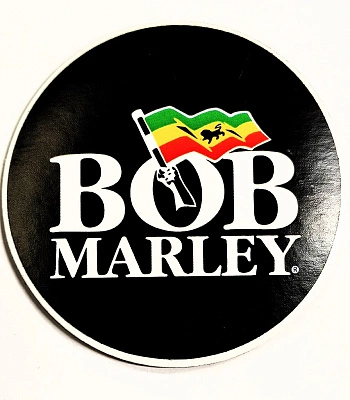 магнит виниловый bob marley (ч/б)