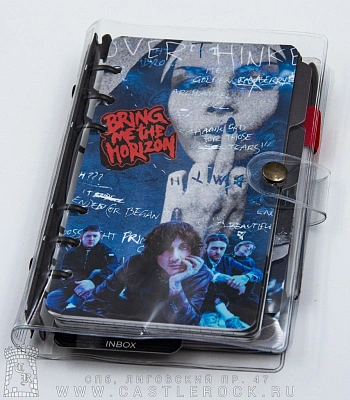 блокнот-скетчбук bring me the horizon