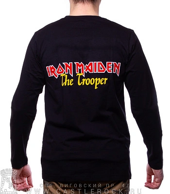 футболка iron maiden "the trooper" д/р