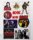 набор наклеек ac/dc (стикерпак)