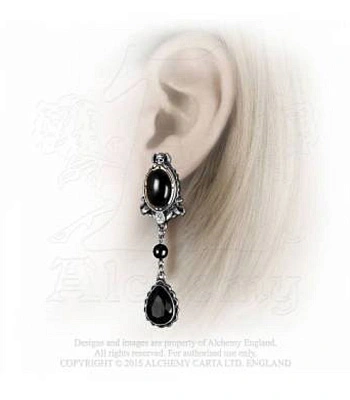 серьги alchemy gothic (алхимия готик) e315 she walks in beauty