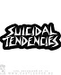 нашивка на спину suicidal tendencies (лого, вышивка)