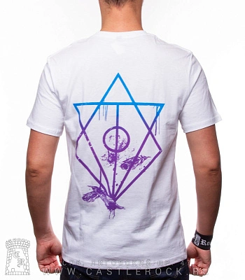 футболка in flames (белая)