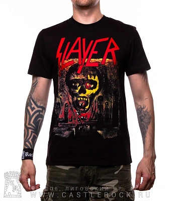 футболка slayer "season in the abyss"