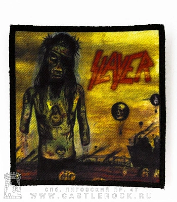 нашивка slayer "christ illusion"