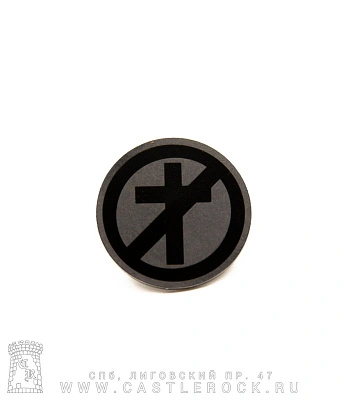 значок цанга с гравировкой bad religion