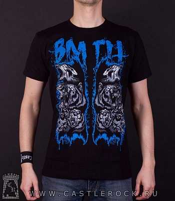 футболка bring me the horizon (волки)