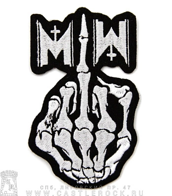 нашивка motionless in white (вышивка)