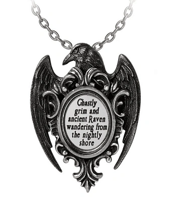 подвес alchemy gothic (алхимия готик) p958 quoth the raven