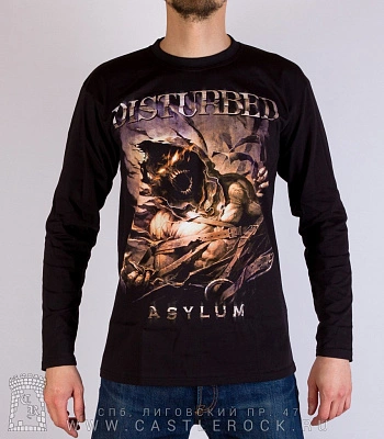 футболка disturbed "asylum" д/р