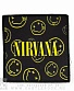 нашивка nirvana (смайлы, квадратная)