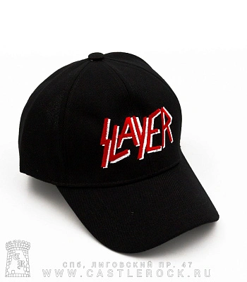 бейсболка slayer (шесть клиньев, вышивка)