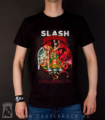 футболка guns'n'roses slash "apocalyptic love"