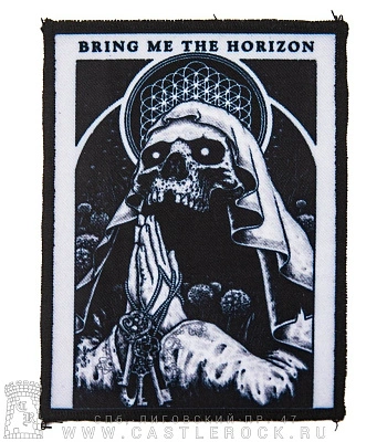 нашивка bring me the horizon "sempiternal" (смерть)