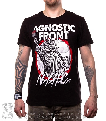 футболка agnostic front "n.y.h.c."