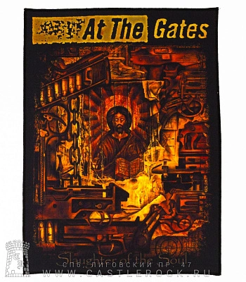 нашивка на спину at the gates "slaughter of the soul"