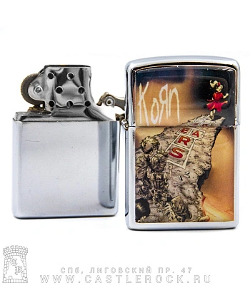 зажигалка цветная korn "follow the leader"