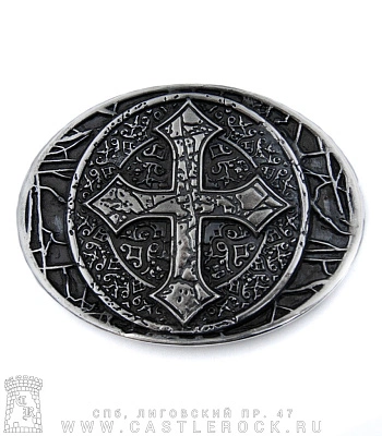 пряжка крест