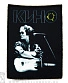 нашивка кино в. цой (с гитарой, ч/б)