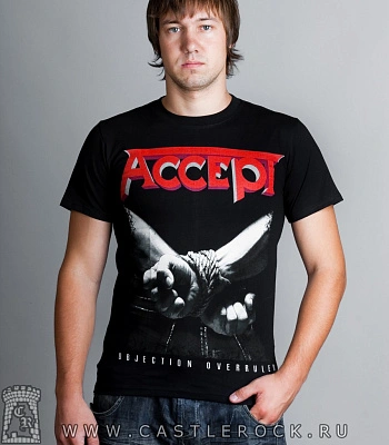 футболка accept "objection overruled"
