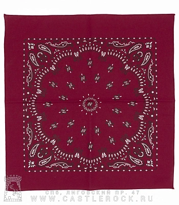 бандана классика пурпурная (огурцы черно-белые) бандана классика пурпурная (огурцы черно-белые)