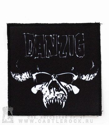 нашивка danzig (череп)