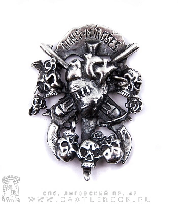 значок цанга guns'n'roses