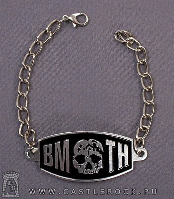 браслет на цепочке bring me the horizon